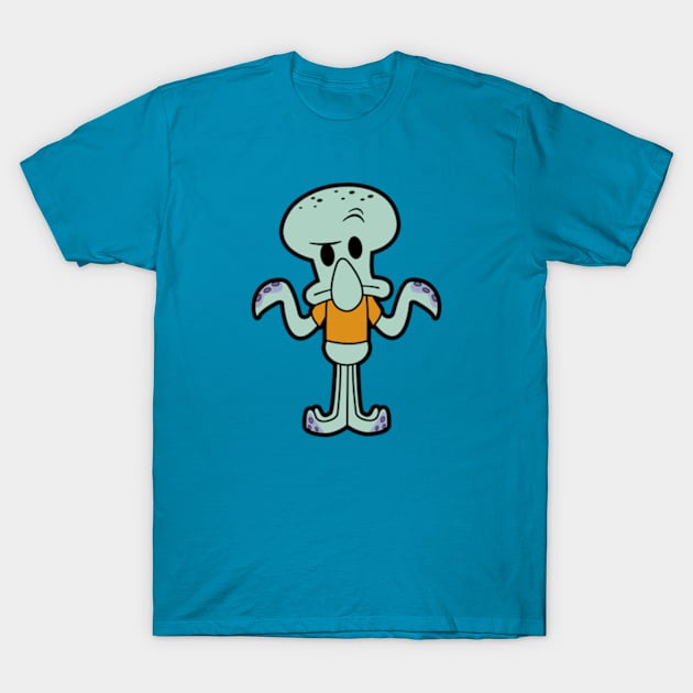 Funny Squidward T-Shirt by liora natalia